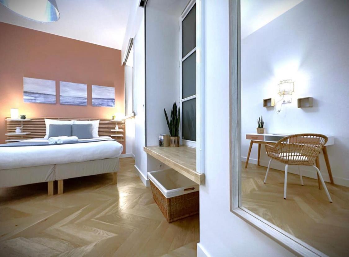 Hypercentre Appart 2 A 4 Pers, Calme & Cosy Avec Terrasse Privee Nantes Eksteriør billede