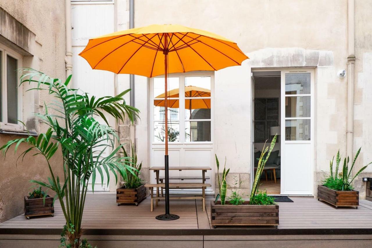 Hypercentre Appart 2 A 4 Pers, Calme & Cosy Avec Terrasse Privee Nantes Eksteriør billede